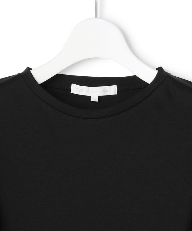 23区 S 【GOLD LABEL】エンブロイダリー コンビ TEE ブラック系