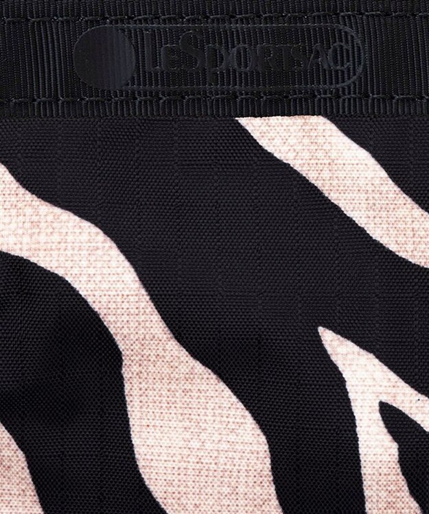 LeSportsac LARGE 2 WAY TOTE/ラフィアゼブラ/ブラック ラフィアゼブラ/ブラック