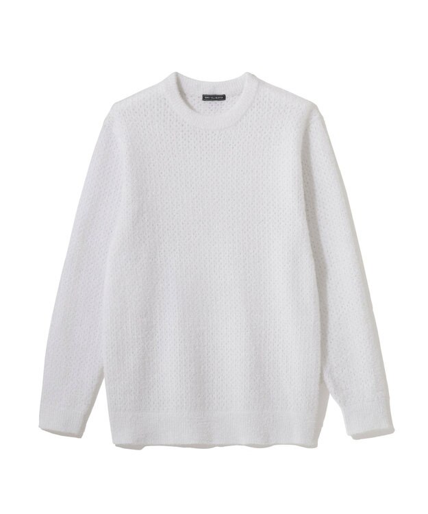ZERO HALLIBURTON クルーネックニット ZHG-M5A5 85119 ホワイト