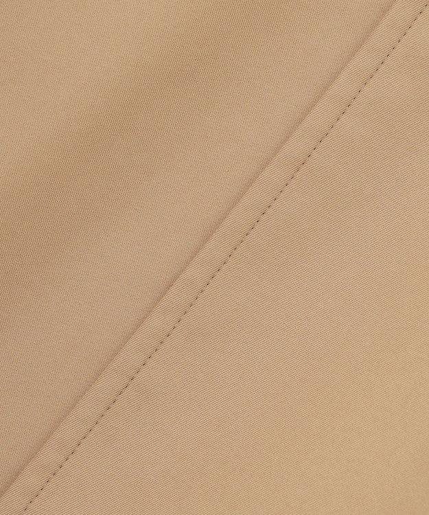 23区 コットンポリエステルギャバジン ロング トレンチコート キャメル系