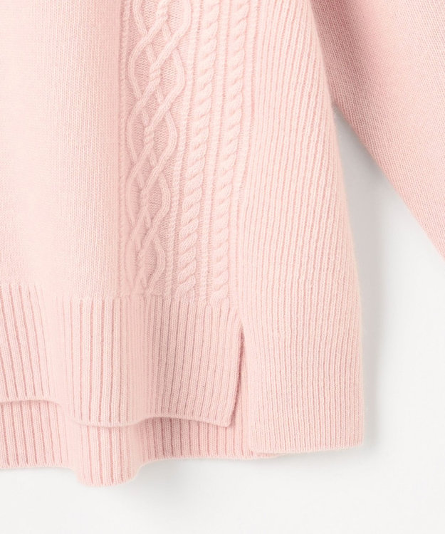 J.PRESS LADIES L 【WEB限定カラーあり】CAT クルーネック ニット 【WEB限定カラー】ピンク系