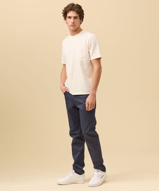 J.PRESS MEN オーバーダイクルーネック Ｔシャツ ホワイト系