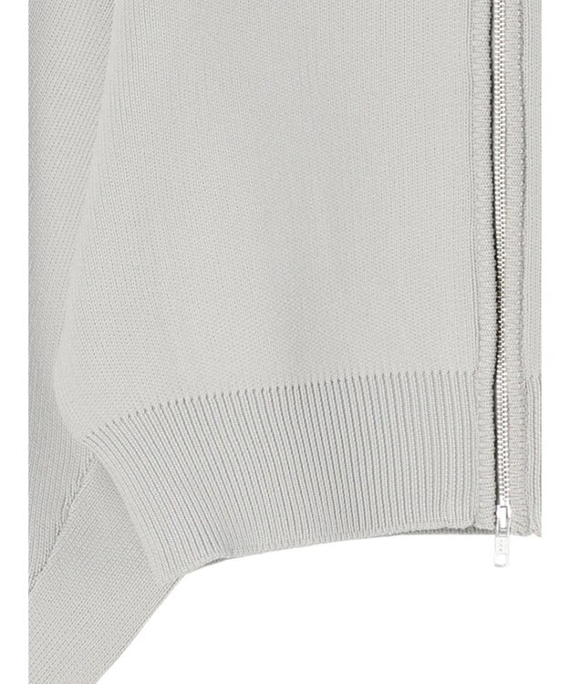 Green Parks ・ＥＬＥＮＣＡＲＥ　ＤＵＥ　ハイネックＺＩＰカーディガン Gray