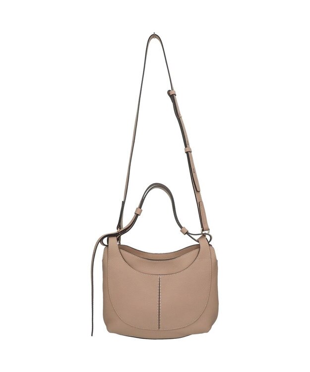 INTER-CHAUSSURES 【LORISTELLA】ソフトレザーデイリー2WAYバッグ グレー