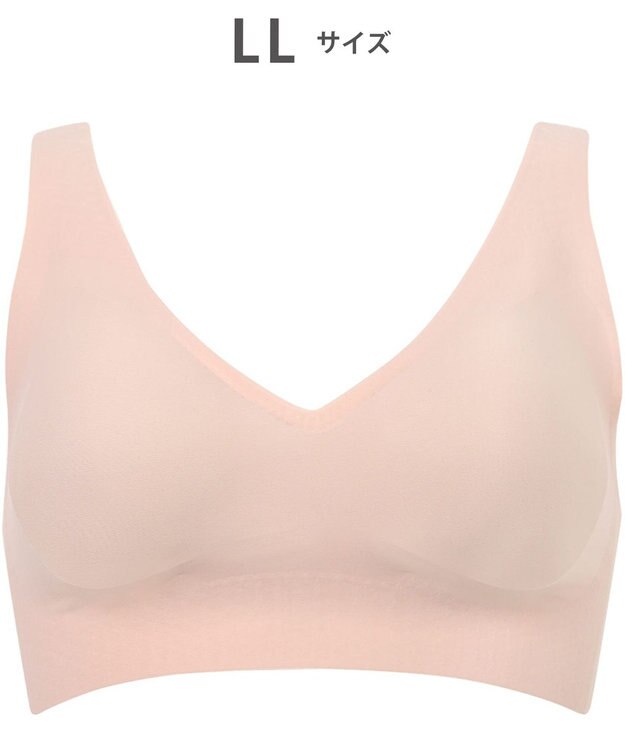 WACOAL 【GOCOCi ゴコチ】 ノンワイヤーブラ まるでつけていないような着ごこち 上向きで立体的なバストシルエット ブラトップ ハーフトップ レディース CGG536 /ワコール ライトベージュ