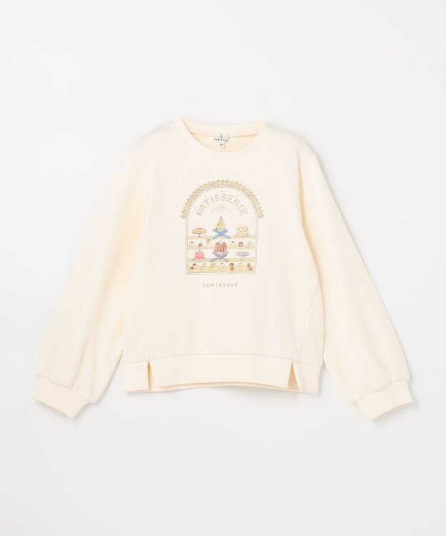 組曲 KIDS 【110-140㎝】パティスリー トレーナー バニラ
