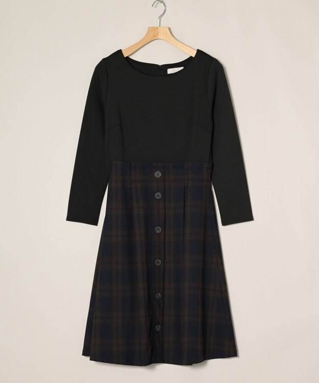 ONWARD Reuse Park 【any SiS】ワンピース秋冬 ブラウン