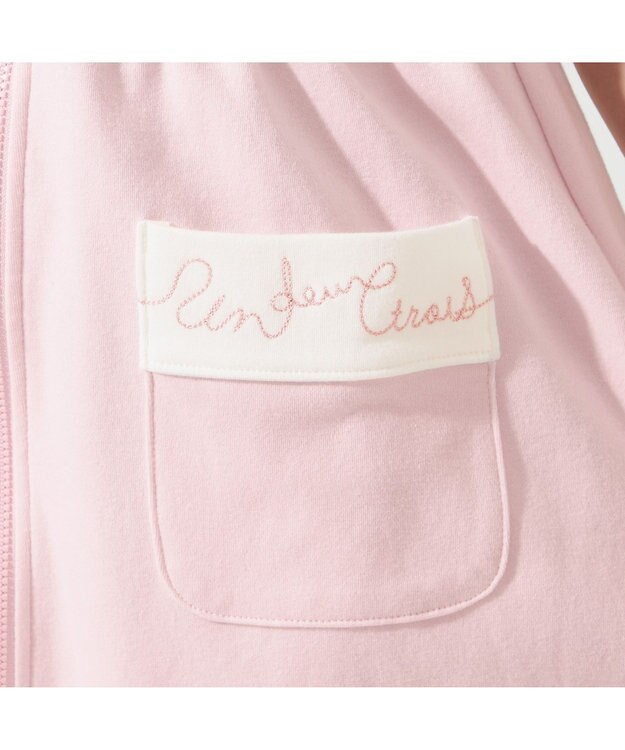 Chacott ジップアップワンピース ベビーピンク