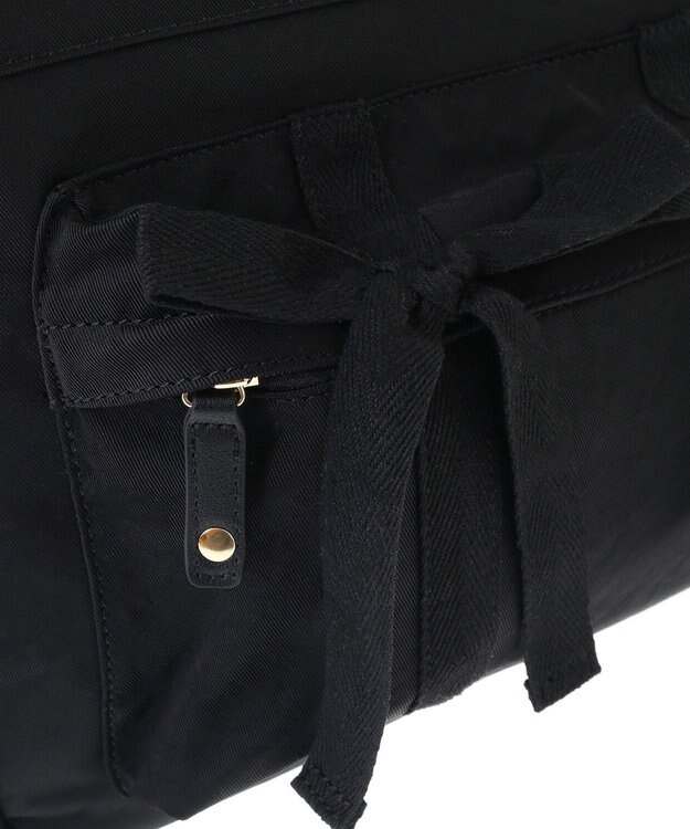 Maison de FLEUR ボンネルリボンショルダーバッグ Black