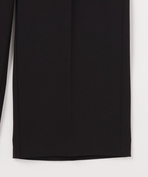 ANY SIS S 【セットアップ対応】セレモニーダブルクロス ワイドパンツ ブラック