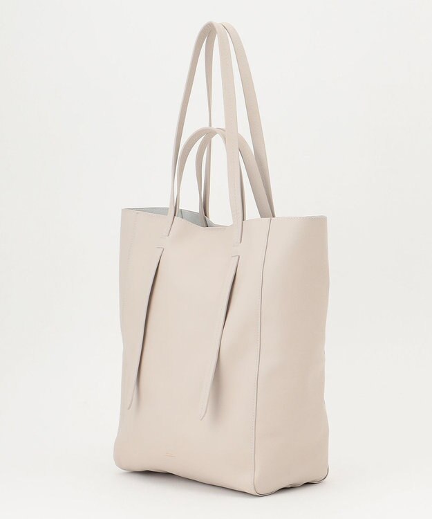 23区 【CLASSY.6月号掲載/Oggi4月号掲載】レザートートバッグ グレージュ