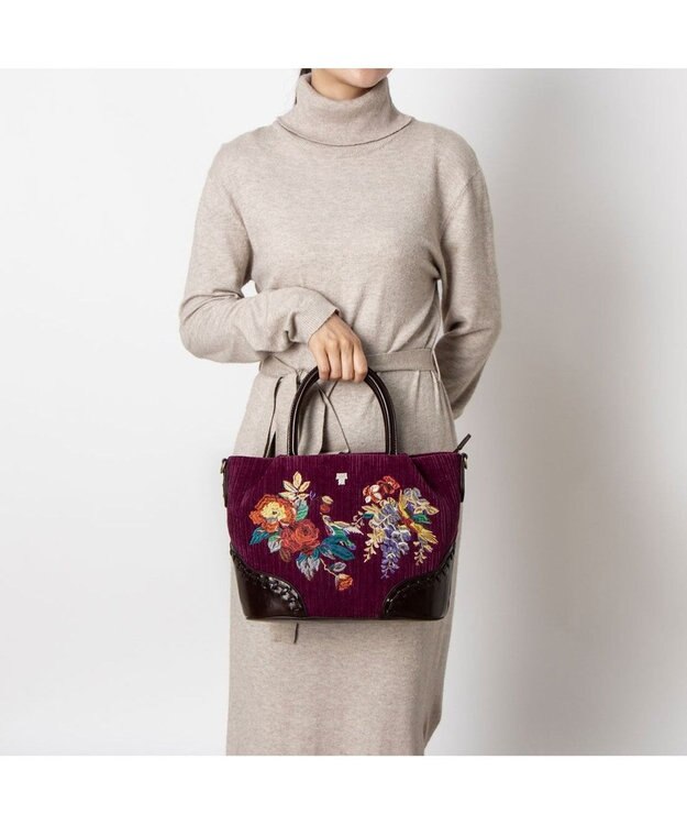 ANNA SUI 2WAYバッグ ANNA SUI mini 2wayクロワッサンバッグBOOK (宝島社ブランドムック