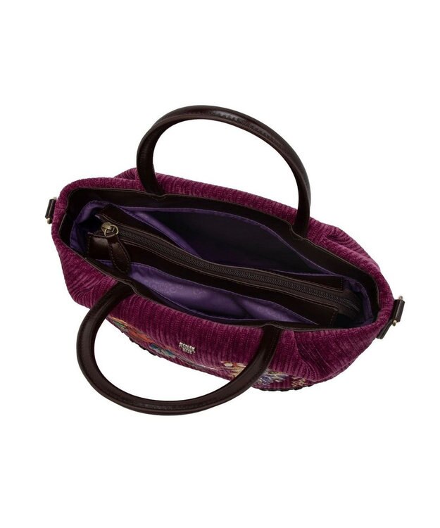 ANNA SUI マデリーン 2wayショルダーバッグ ボルドー