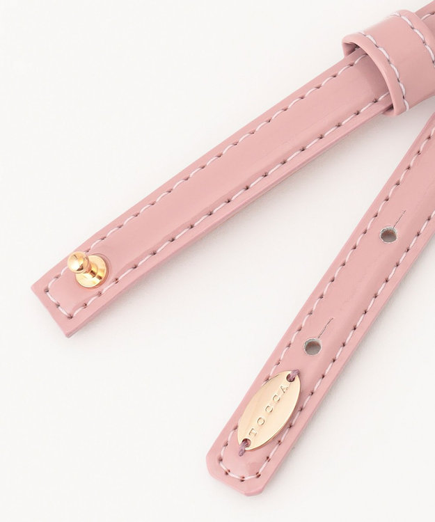 TOCCA ENAMEL RIBBON BELT ベルト ピンク系