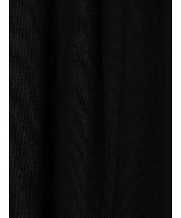 CRAFT STANDARD BOUTIQUE レーヨンキルト切り替えワンピース Black