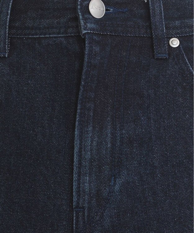 WEGO 【ANGIE VINTAGE/SMLサイズ展開】ブーツカットデニムパンツ ネイビー