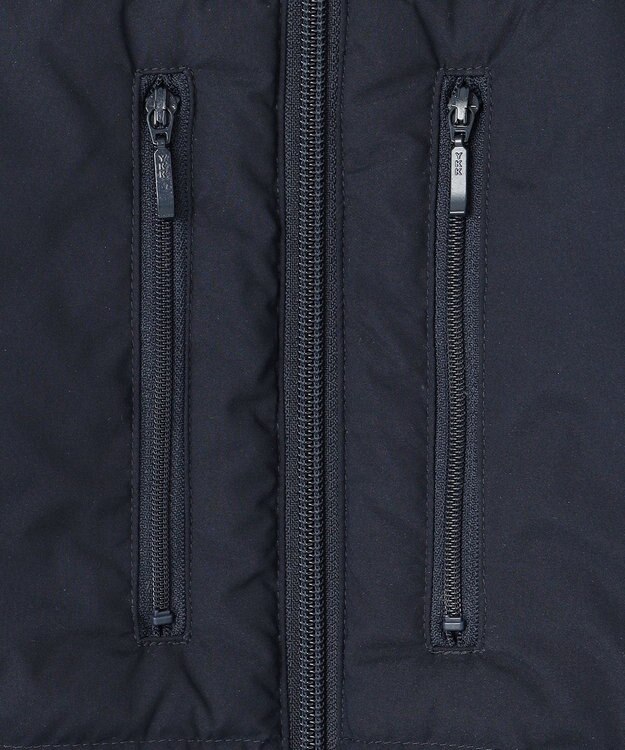 23区GOLF 【WOMEN】【撥水・ストレッチ】リバーシブル ダウンベスト ネイビー系