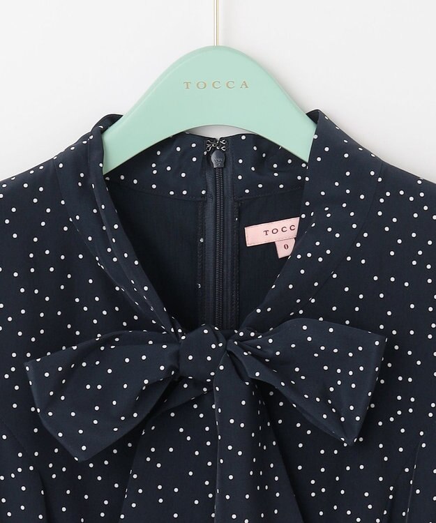 TOCCA 【WEB限定＆洗える！】RAINY SEASON ドレス ネイビー系5