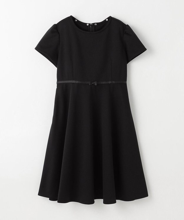 ANY KIDS 襟付きワンピース ブラック