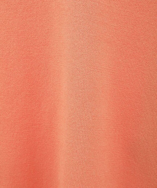 Green Parks アンチピリングライン入りニットプルオーバー Orange