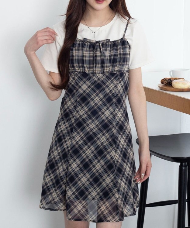 WEGO 【7色/SMLサイズ展開】コンパクトフィットT オフホワイト