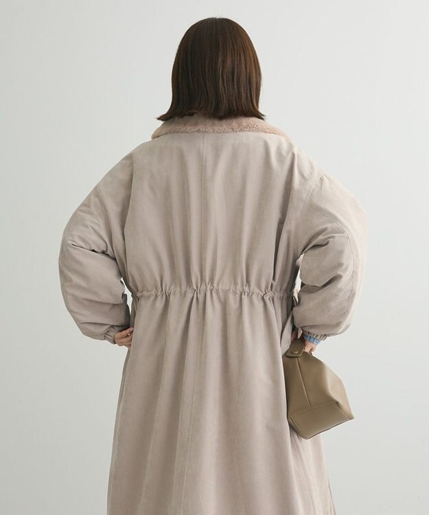 Green Parks ・ＥＬＥＮＣＡＲＥ　ＤＵＥ　中綿モッズコート Beige