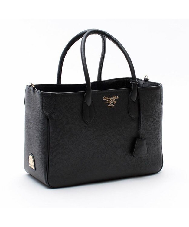 A.D.M.J. 【牛革】ベーシックトート32cm(Dカン＋)｜お受験・通勤・学校行事 シッコク