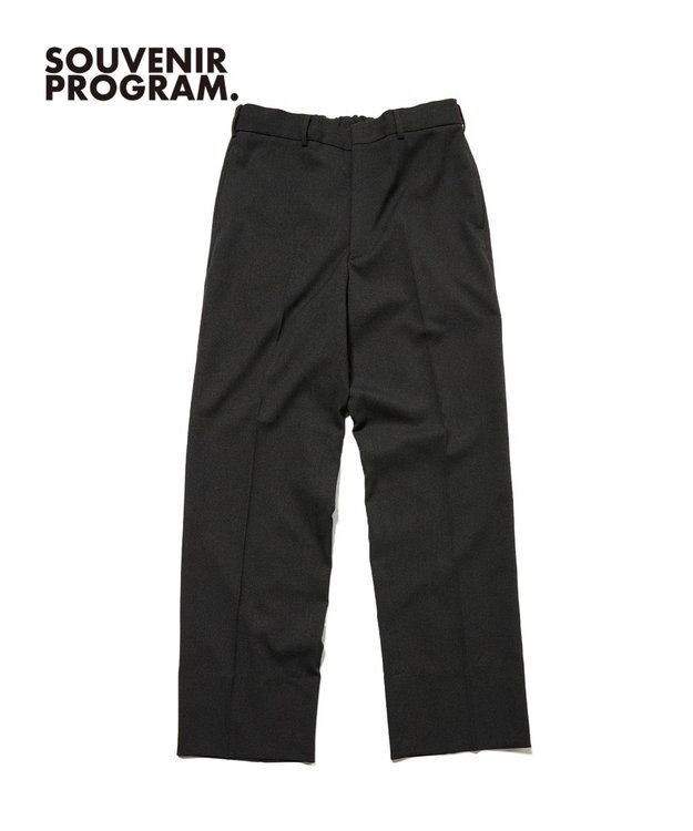 J.PRESS MEN 【J.PRESS ORIGINALS】【UNISEX】Polyester Sharkskin Piped Stem Nontuck Slacks グレー系