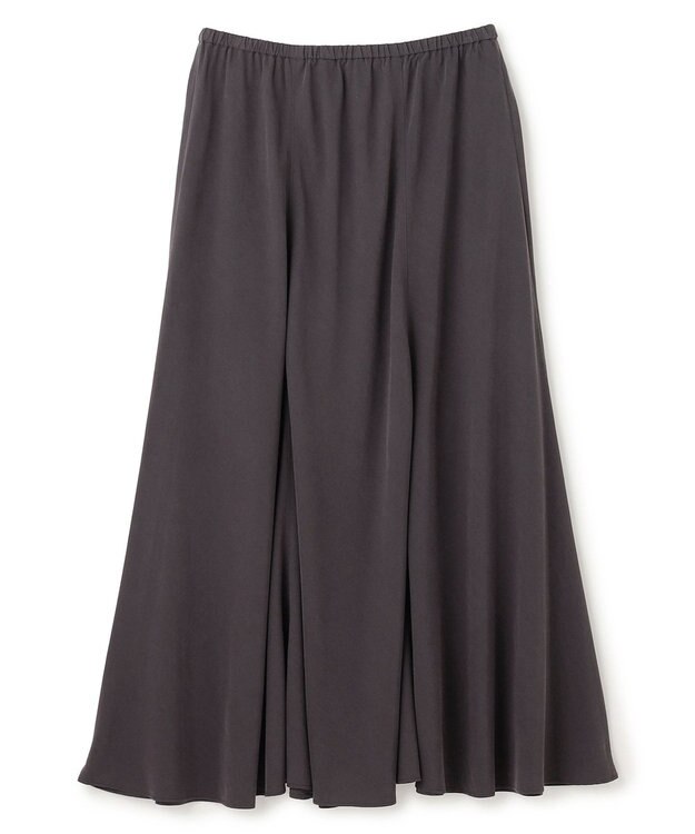 UNFILO L フィブリル ロングスカート チャコール