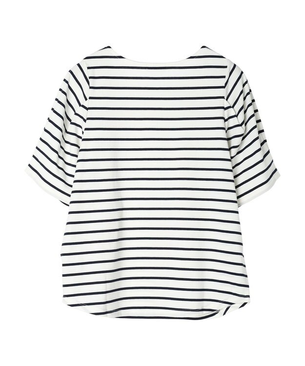 earth music&ecology タックスリーブＴ Border