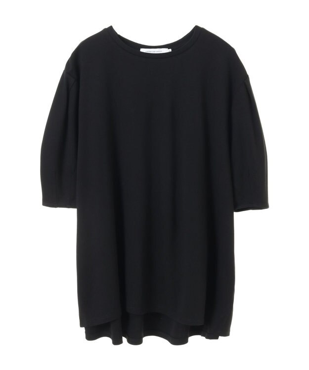 AMERICAN HOLIC 接触冷感袖コンシャスカットプルオーバー Black
