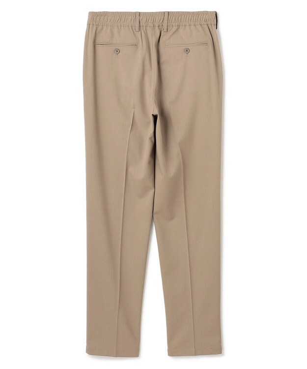 JOSEPH HOMME 新素材・新型【洗える/ストレッチ/ウエストゴム仕様】キャリーマンストレッチ ドロスト付ストレートパンツ / HOVE ベージュ系