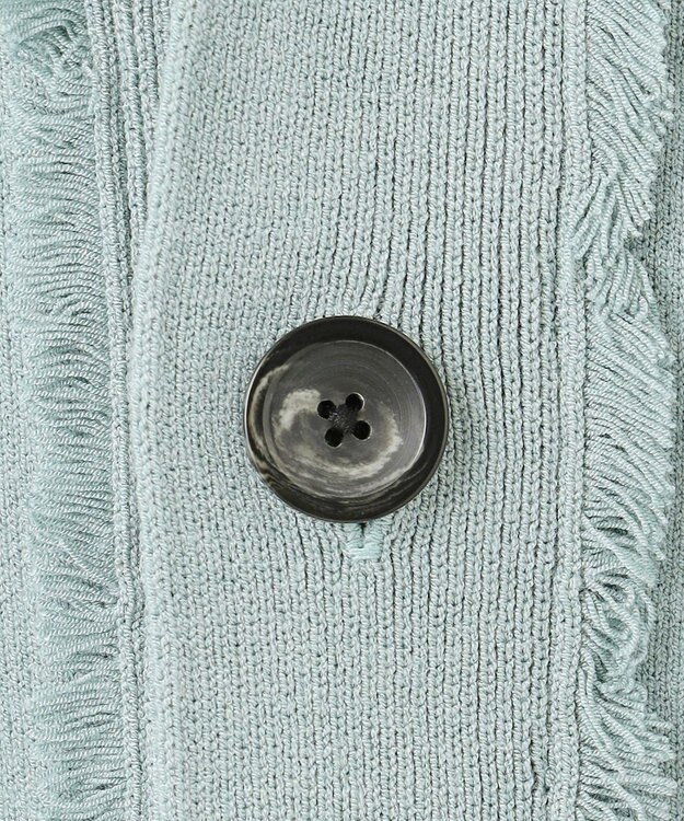 NAVE 【ReNAVE・洗える】スムースニット カーディガン サックスブルー系