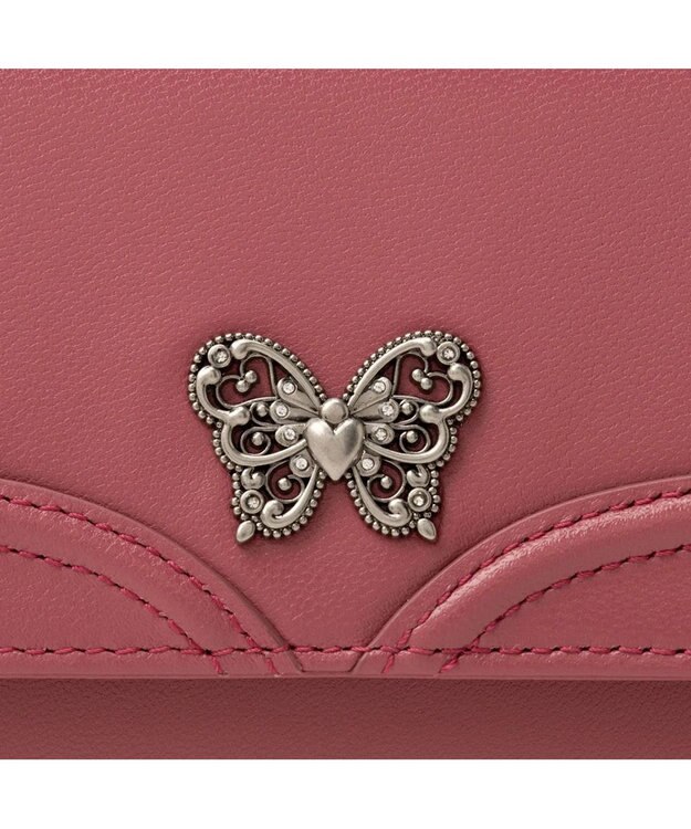 ANNA SUI ナーシャ 口金長財布 ピンク