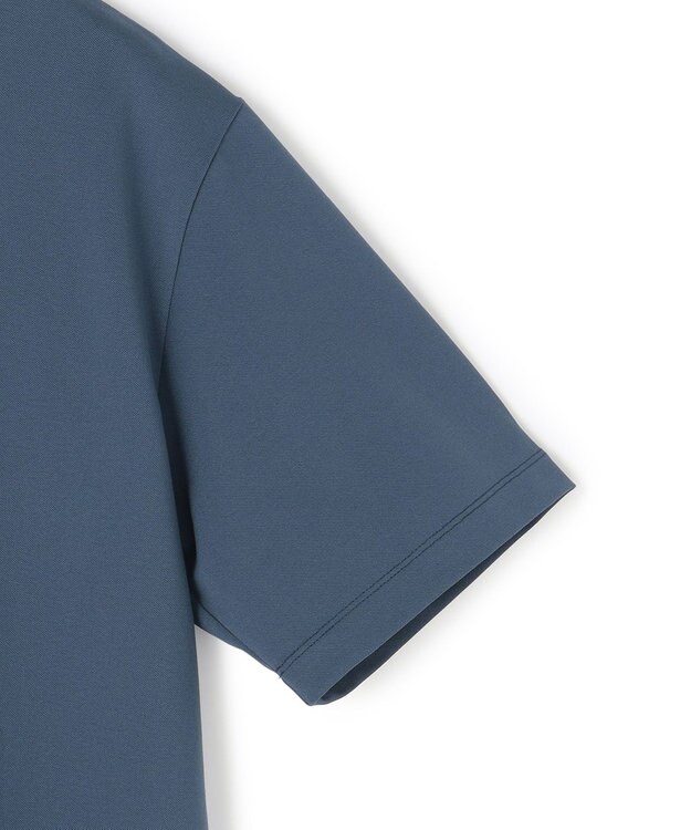 JOSEPH HOMME クリアコットンカノコ クルーネックTシャツ ネイビー系