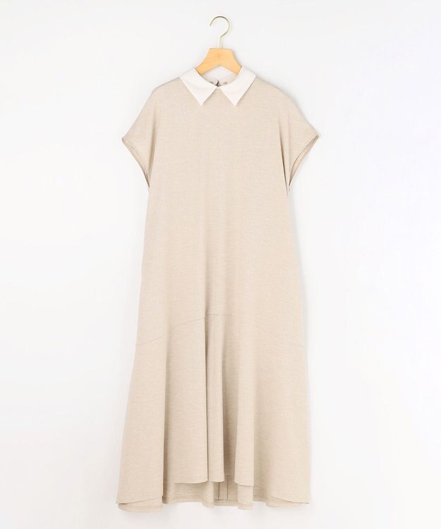 組曲 S 【先行予約】ライトリネンライク ワンピース ベージュ系