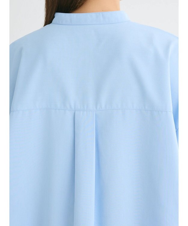 Green Parks いろいろ機能　ドルマンシャツ Sax