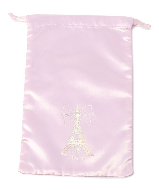 Chacott エッフェル半メッシュ巾着M ピンク