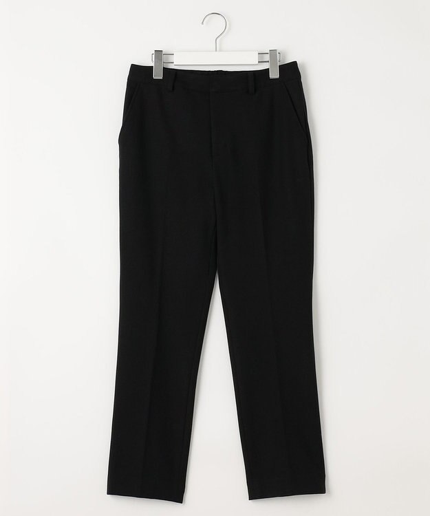 J.PRESS LADIES 【洗える】チェルビック テーパード パンツ ブラック系