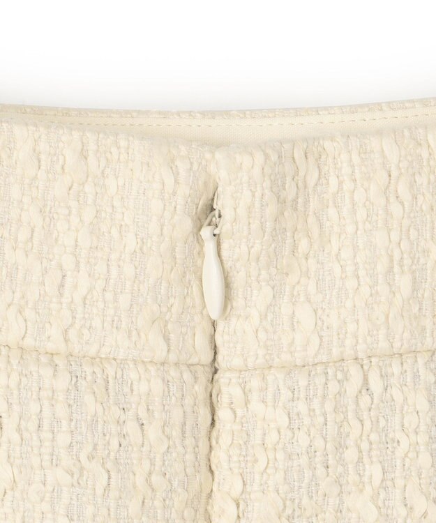 ICB スラブヤーンツイード ナロースカート トープ系