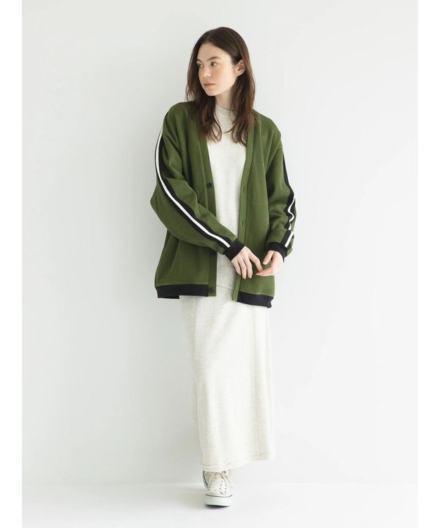 CRAFT STANDARD BOUTIQUE カットオフＡライン裏毛スカート Oatmeal