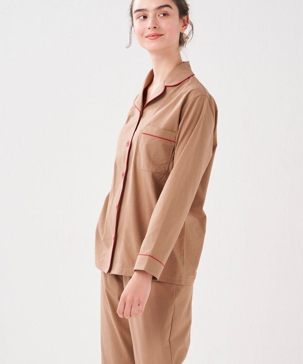 une nana cool 【綿混】なめらか天竺パジャマ LB