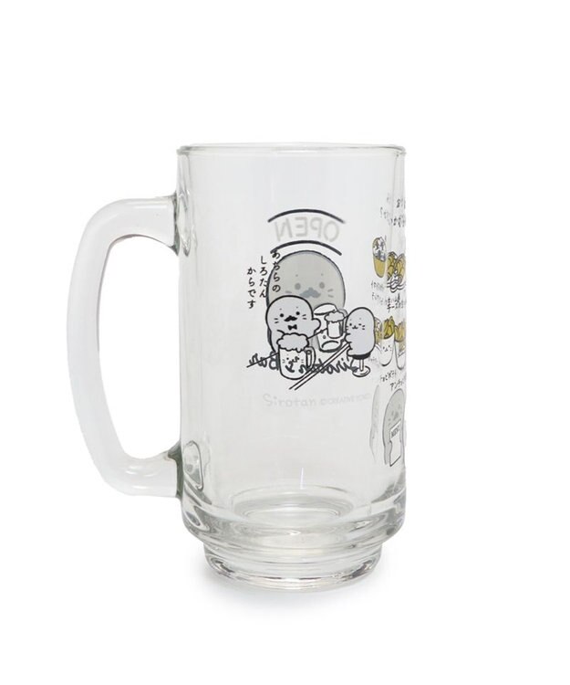 Mother garden しろたん ジョッキ 350mL 《Sirotan's Bar》 単品 Sirotan's Bar