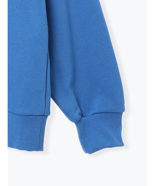 Te chichi 裏毛ロゴプルオーバー ブルー