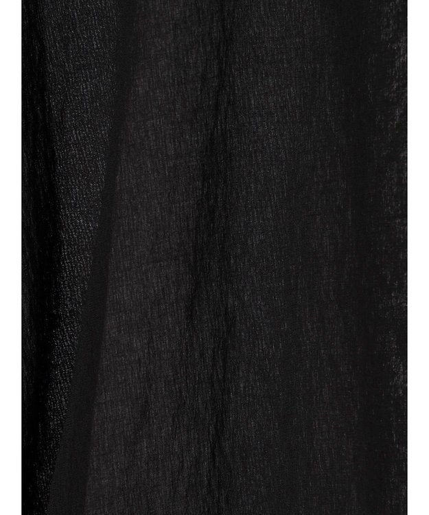 CRAFT STANDARD BOUTIQUE ウ゛ィンテージボイルソデシャーリングチュニック Black