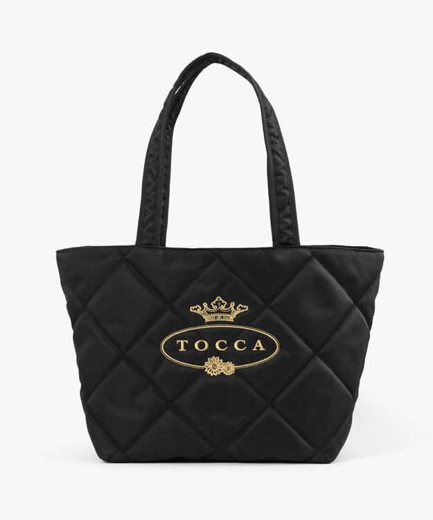 TOCCA 【キャンセル分販売中！】30th Anniversary MY PRECIOUS CUSTOMIZED BAG カスタマイズバッグ ブラックキルト×ホールマーク×ロングショルダー