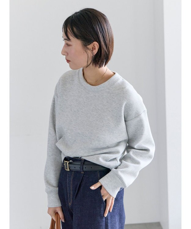 Te chichi ダンボールジョーゼットスウェット グレー