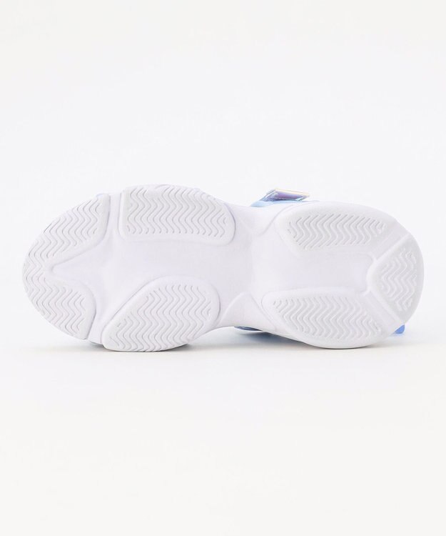 ANY KIDS シャラシャラ厚底ニャンダル サックスブルー