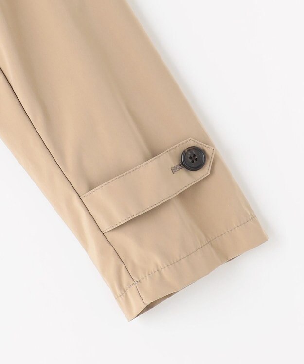 J.PRESS LADIES 【洗える・撥水】ポリアーティローザ ダブル トレンチコート モカ系