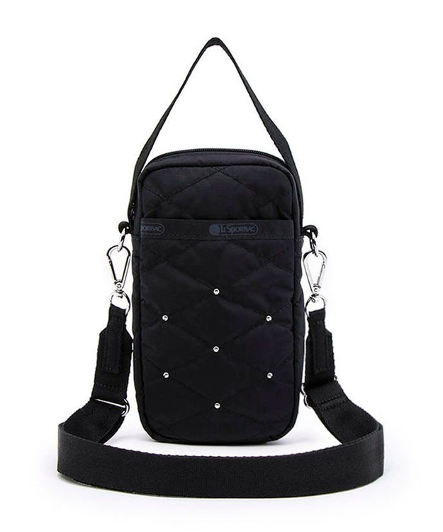 TH MINI CROSSBODY/ブラックキルトスタッズ / LeSportsac